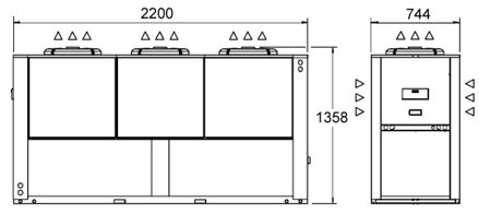 ICE 090 A, chladiaci výkon 90,2 kW